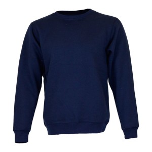 SWEAT SHIRT C/PUNHO COS EM RIBE DELTA AZUL ESC SWEAT SHIRT C/PUNHO COS EM RIBE DELTA AZUL ESC